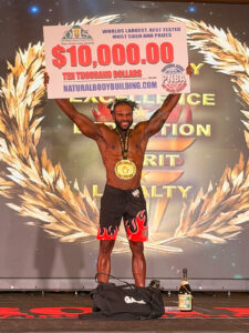 Natural Olympia XXVIII Men’s Physique Open Gold Medal Kendell Campbell