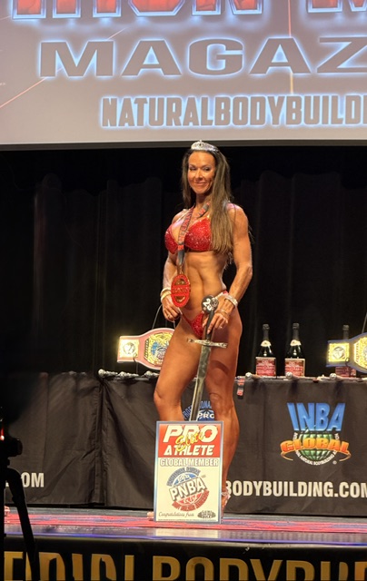 Ariana Wins Bikini Masters and Earns PNBA Pro Card at INBA Iron Man