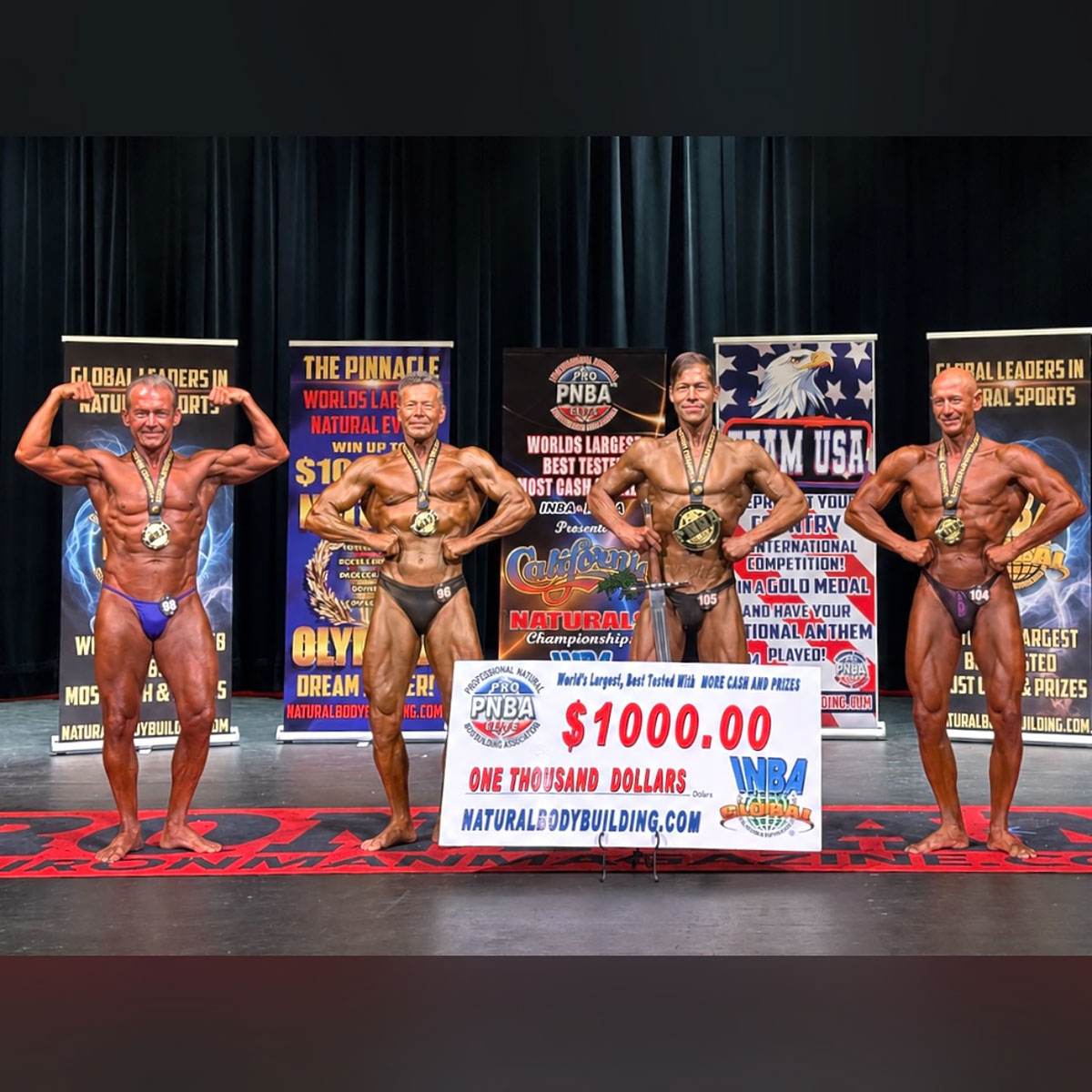 PNBA Wolfpack 2026 Bodybuilding Professional Win